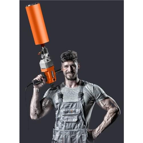 Industrial Grade Mixer Electric Speed Control Handheld Paint Cement Plaster Mortar Coating Mixer Putty Powder Mixing Machine