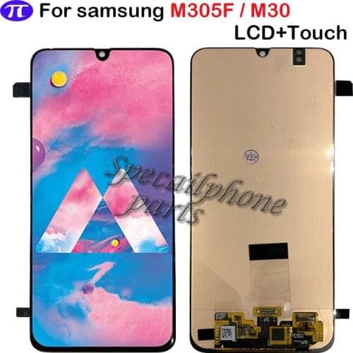 Super Amoled LCD For Samsung Galaxy A40S M305F M30 LCD Display With Touch Screen Digitizer Assembly with Tools