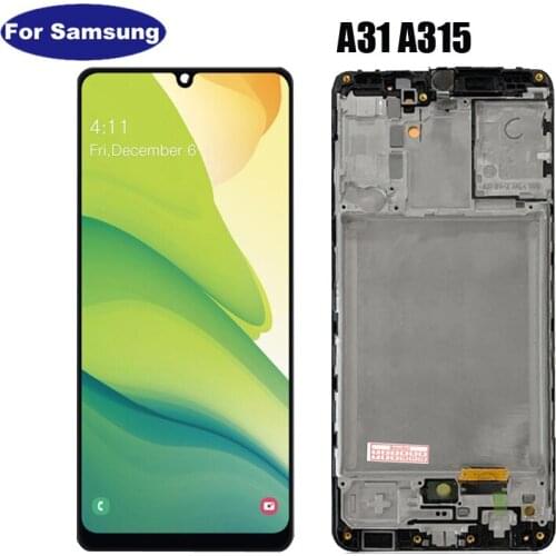 6.5" For Samsung Galaxy A31 A315F LCD Display Touch Screen Digitizer Assembly Replacement For Samsung A315 LCD Display