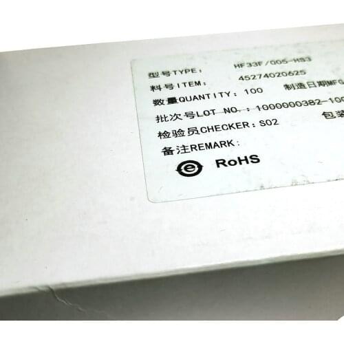 10PCS/Lot Relay HF33F JZC-33F DIP4 5V 12V 24V HF33F-005-HS3 HF33F-012-HS3 HF33F-024-HS3