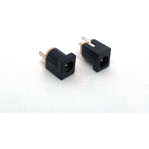 10pcs DC-012 5.5 * 2.1mm DC power socket Vertical 3pin Panel Mounted Connector Power Bus DC-012