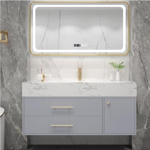 2020 new bathroom furnitures solid wood vanity solid timber bathroom cabinets SV241