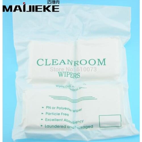 360PCS/Bag Top Quality LCD Screen Soft 4"X4" Cleanroom wiper cleaning Non Dust Cloth Dust Free for Class 1-10000 Clean Rooms