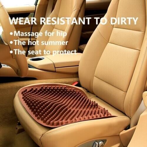 3D Breathable Cool Silicone Seat Cushion summer Home Office Car Gel Massage Non slip Chair Sofa seat Pad Mat