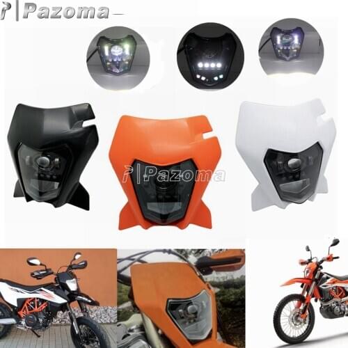 Motocross Headlight Assembly HI/LO LED Enduro Headlight W/DRL Daylight Running Lamp For XC/XC-W/XC-F/XCF-W EXC/ECX-F SX/SX-F