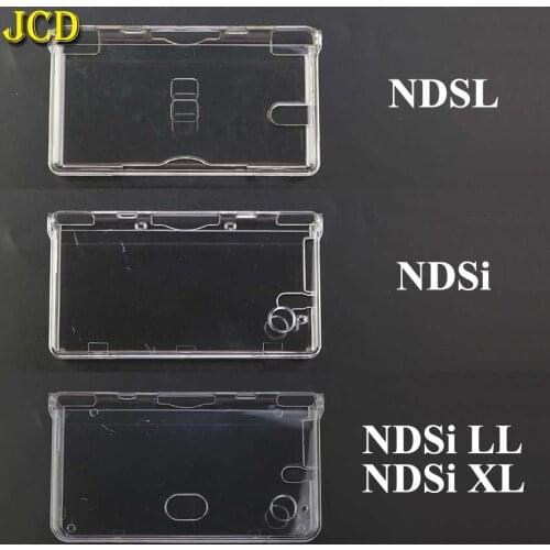 JCD 1PCS Hard Crystal Case Clear Skin Cover Shell For Nintend DSi NDSi Game Console