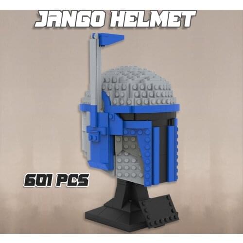 MOC Bricks Space Wars Building Blocks Jango Star Series Helmet Toys For Kid Educational Toys for Children 601PCS