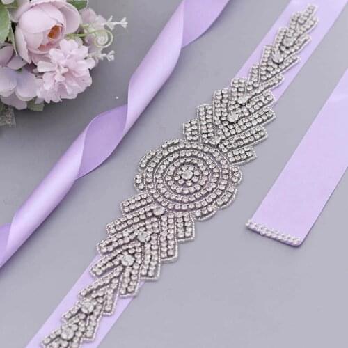 S23 Wedding Dress Belts Sparkly Bride Bridemaid Dress Accessories Belts for Women Prom Evening Dresses Gown Accessories Hot Sale