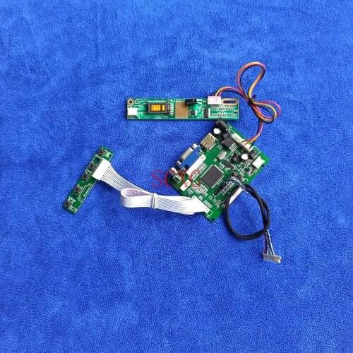 LVDS 20 Pin HDMI-compatible 2AV VGA 1280*800 Fit B121EW05/B121EW06/CLAA121WA01 1CCFL LCD monitor controller driver board DIY Kit