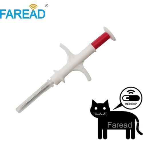 1pc 2.12x12mm microchip syringe with customized number