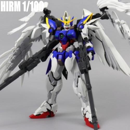 MJH 1/100 MG HIRM Wing Gundam Zero Assembled Action Figure Model Toys