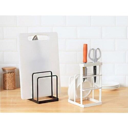 Multifunction Knife Rack Kitchen Knife Block Shelf dishes Stand Organizer fruit knife Scissors Cutting Board storage rack