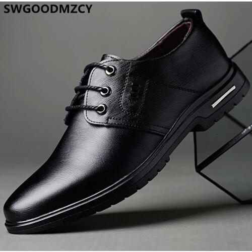 Mens formal shoes genuine leather oxford shoes for mens dress boots luxury designer Venting hole italian brand office shoes men