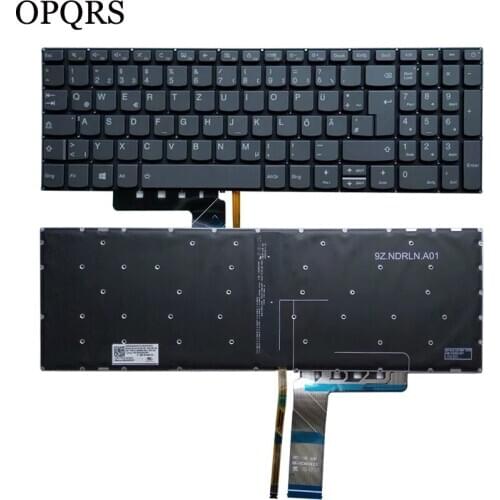 New german laptop keyboard for Lenovo IdeaPad 330C-15 330c-15IKB 330c-151KB 130C-15 GR keyboard backlight