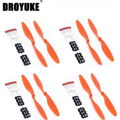 Special offer 8PCS 1045 Propeller 10in Propeller CW CCW 10X45 for DJI F450 F550 Drone DIY Quad-copter Props RC Blade Spare