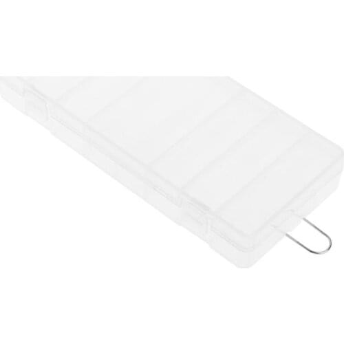 Transparent Hard Plastic Storage Box Case Cover Holder with hook For AA / AAA Battery