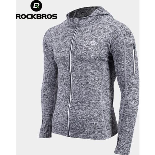 ROCKBROS Bicycle Jacket Unisex Breathable Training Coat Bike Sweat-absorbent Jersey Quick Dry Sports Clothes Cycling Equipment