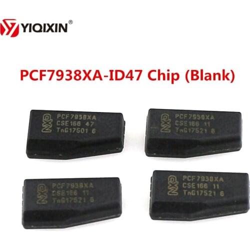 YIQIXIN 10Pcs/lot High Quality 100% Original PCF7938XA-ID47 Chip Blank Remote Car Key Chips Transponder Chip G ID 7938XA-ID47
