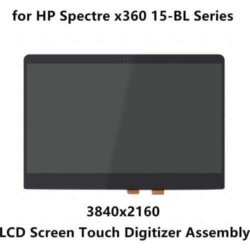 UHD Full LCD Screen Display Touch Glass Digitizer Assembly for HP Spectre 15-bl008nf 15-bl010ca 15-bl012dx 15-bl018ca 15-bl020nd