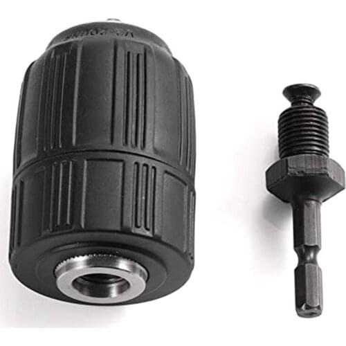 1/2inch Keyless Drill Chuck Drill Chuck Adapter for Impact Driver Quick Connect
