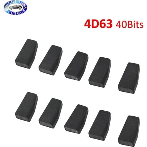 10PCS/LOT, High Quality Auto Transponder Chip 4D63 40 Bits Car Ceramic Key Blank Chip For Ford For Mazda