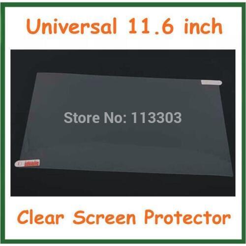 10pcs Universal Ultra Clear LCD Screen Protector 11.6 inch Protective Film for Tablet PC Laptop Notebook PC No Retail Package