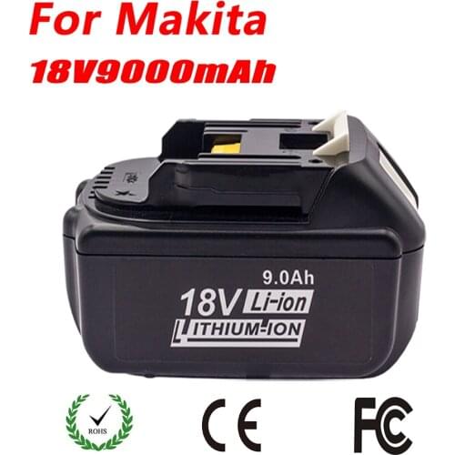 Replace Makita 18V Cordless Power Tool Battery 9.0Ah, Compatible with BL1815 BL1830 BL1840 BL1850 BL1860 BL1835 BL1820