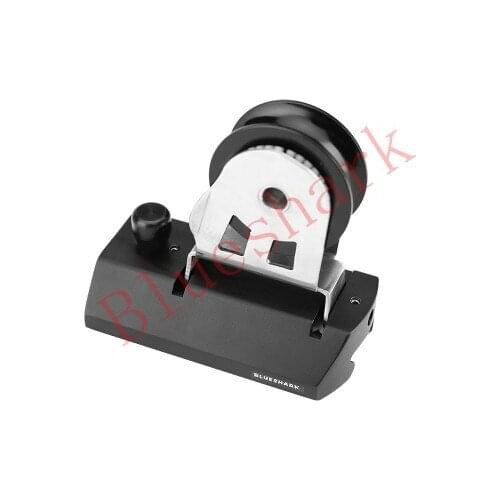 22mm Aluminum Traveler Track Car With 40mm Block Marine Sailboat Hardware 1560