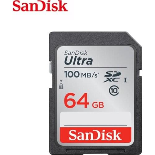 SanDisk SD Card TF Card Class10 U3 128GB 256GB 64GB 32GB 16GB SDHC/SDXC UHS-I Memory High Speed Up To 80MB/s For SLR Camera