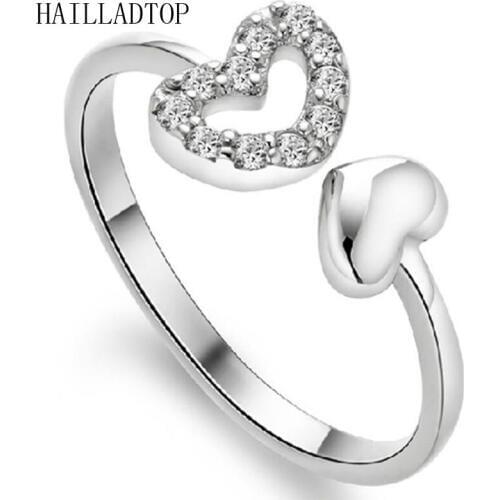 Женские серебряные кольца HAILLADTOP China At AliExpress