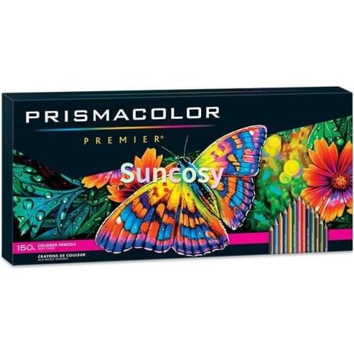 Prismacolor Premier Colored Pencils, Soft Core,150 Pack,Soft,thick cores are perfect for shading and shadows Sanford Prismacolor