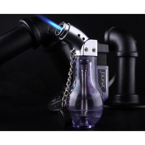 Pocket Spray Gun Torch Pipe Lighter Jet Turbo Cigar Butane Gas Compact Lighter Inflatable Portable Windproof Wine Bottle Lighter