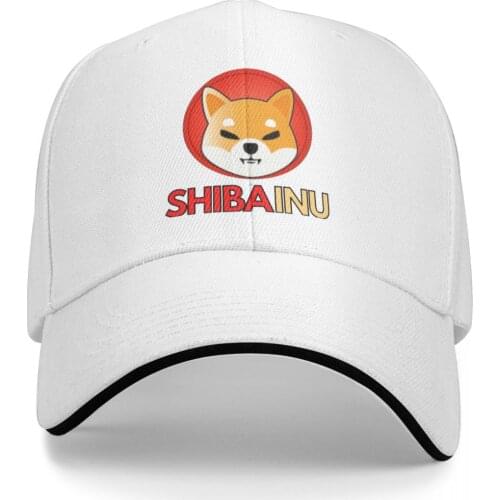Shib Coin Shiba Inu Crypto (2) Promo Mens and Womens caps Print Anime Golf summer Creative cap