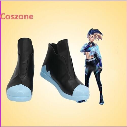 LOL Akali Cosplay Shoes Boots Halloween Carnival Cosplay Costume Accessories