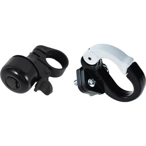 Metal Ring Handlebar Bell Alarm Horn Sound for Bike & for Xiaomi Mijia M365 Electric Scooter Front Hook Hanger
