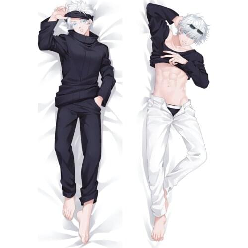 2021-March Update Japanese Anime Jujutsu Kaisen Gojo Satoru Dakimakura body Pillow case Hugging Body Pillow Cover Case
