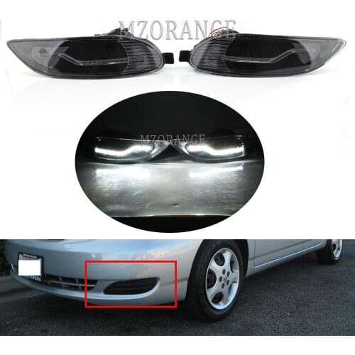 2pcs Front LED Fog Lights Lamps For Toyota Corolla 2001- 2008 for Camry 2002 2003 2004 Car Light foglights headlights NEW