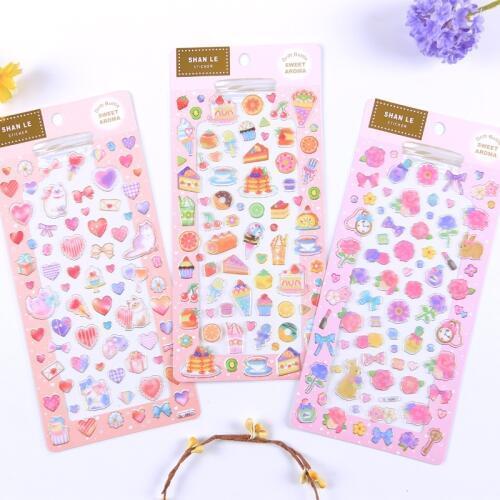Cartoon 1 pcs/1lot drifting bottlediary deco Planner Stickers/note sticker/message sticker/Decoration Label/wholesale