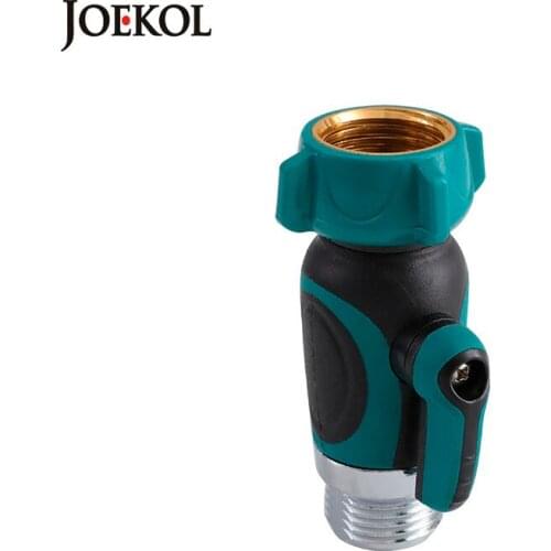 3/4'' Garden Water Hose Adaptor With Valve Irrigation Valve Adapter For Water House Tap Connection Watering Irrigation Supplies