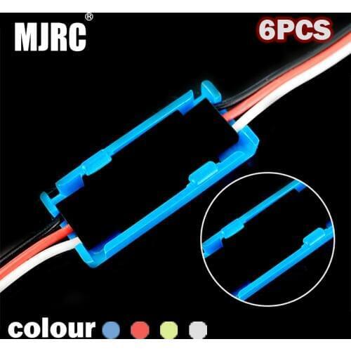 Servo extension cable clamp ESC Y cable safety buckle fastener connector card for Rc servo helicopter model car Ship model