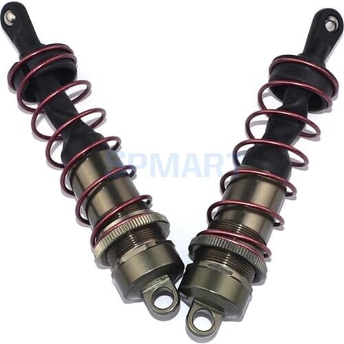 1 Pair 1:8 RC Car Buggy Monster Trunk Truck Front Shock Absorber for HOBAO ZD Racing JLB HSP EM Racing ZD Racing DHK