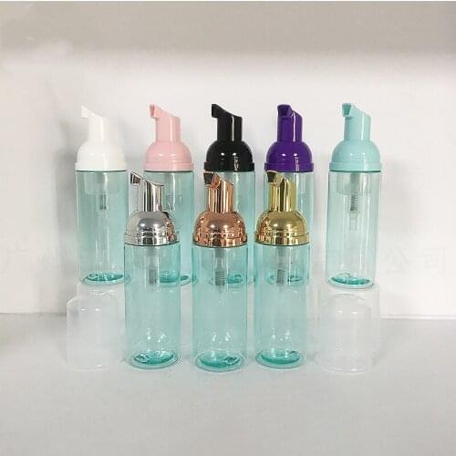 360 x New Clear Green Cleansing Mousse Foam Bottle Hand Soap Foaming Refillable Jar Wholesale