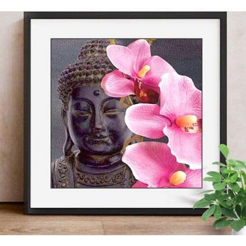 5D Diamond Mosaic "Religion" Cross Stitch Buddha Needlework Diamond Embroidery Painting Handicraft Living Room Decor