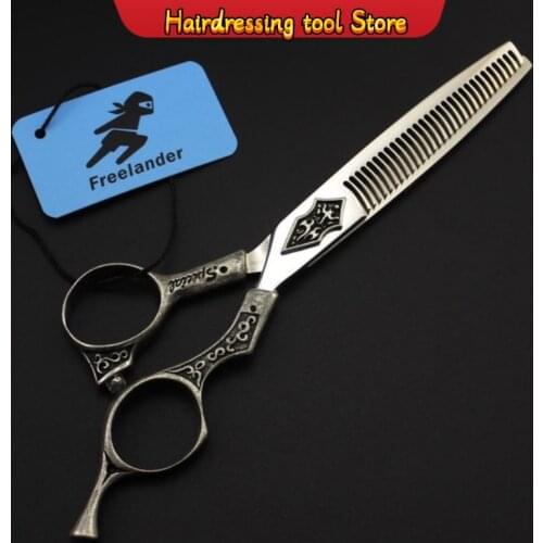 6.0in. Freelander Retro Style Profissional Hairdressing Scissors Hair Cutting Scissors Set Barber Shears High Quality Salon