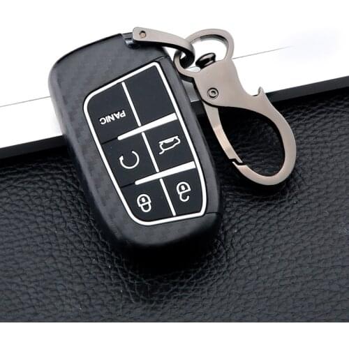 ABS Car Remote Smart Key Case Cover Holder Fob Keychain For JEEP Grand Cherokee WK2 Renegade Compass Cherokee traitor Compass