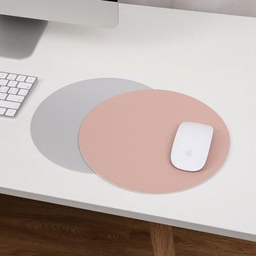 Double-sided Solid Color Non-slip Mouse Pad for Game Computer PC Laptop Hand Wrist Protective Mousepad Office Stationary Gift