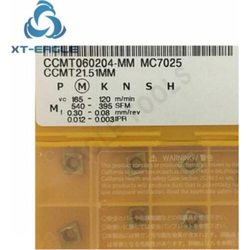 CCMT060204-MM MC7025 CCMT060204-MM VP15TF CCMT060204-MM MP3025 Free shipping! Original brand CNC blade