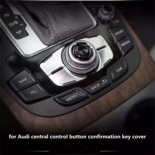 Factory Outlet for Audi A1 A3 A7 A4 A6 A5 A8 Q3 Q5 Q7 MMI multimedia navigation knob button button confirmation key cover