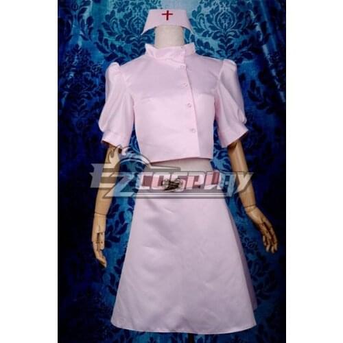 My Little Monster Shizuku Nurse Cosplay Costume Deluxe E001