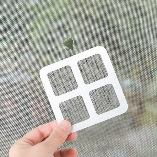 Screen Repair Stickers Fix Net Window Home Adhesive Anti Mosquito Fly Bug Insect Patch Mesh Repair Holes